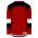 H7400 Select Hockey Jersey - Red/Black/White - Back