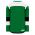 H7400 Select Hockey Jersey - Kelly/White/Black - Back