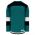H7400 Select Hockey Jersey - Pacific Teal/Black/White - Back