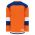 H7400 Select Hockey Jersey - Orange/Royal/White - Back