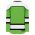 H7500 Select Hockey Jersey - Lime Green/Black/White - Back