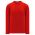 S1900 Soccer Long Sleeve Shirt - Red - Front