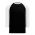V1846 Volleyball Jersey - Black/White - Front