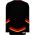 H550B Pro Hockey Jersey - 2021 Calgary Reverse Retro Black - Back