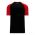 S1375 Soccer Jersey - Black/Red - Back