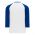 S1846 Soccer Jersey - White/Royal - Back