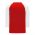 V1846 Volleyball Jersey - Red/White - Back