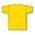 Athletic Knit A1800-055 Apparel Short Sleeve Shirt - Maize - Rear