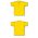 Athletic Knit A1810-055 Apparel Polo Shirt - Maize - Full