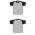Athletic Knit A1815-920 Apparel Polo Shirt - Heather Grey/Black - Full