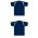 Athletic Knit A1820-216 Apparel Polo Shirt - Navy/White - Full