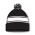 Athletic Knit A1830-221 Hockey Toque - Black And White - Front