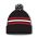 Athletic Knit A1830-614 Hockey Toque - Chicago Black - Front