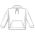 Athletic Knit A1834-000 Apparel Sweatshirt - White - Front