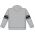 Athletic Knit A1845-920 Apparel Sweatshirt - Heather Grey/Black - Rear