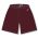 Athletic Knit AS1300-009 Apparel Shorts - Maroon - Front