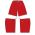 Athletic Knit AS1700-005 Apparel Shorts - Red - Full