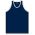 Athletic Knit B1325-216 League Basketball Jersey - Navy/White - Front