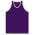 Athletic Knit B1325-220 League Basketball Jersey - Purple/White - Front