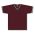 Athletic Knit BA1333-443 Pullover Baseball Jersey - Maroon/Black/White - Front