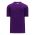 Athletic Knit BA1347-010 Two Button Baseball Jersey - Purple - Rear