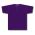Athletic Knit BA1347-010 Two Button Baseball Jersey - Purple - Front