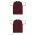 Athletic Knit BA1375-233 Pullover Baseball Jersey - Maroon/White - Full