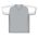 Athletic Knit BA1375-245 Pullover Baseball Jersey - Grey/White - Front