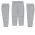 Athletic Knit BA1385L-012 Pro Baseball Pants - Grey - Full