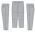 Athletic Knit BA1390-012 Pro Baseball Pants - Grey - Full