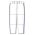 Athletic Knit BA1391-207 Pro Baseball Pants - White/Royal - Front