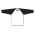 Athletic Knit BA1846-222 Baseball Long Sleeve Shirt - White/Black - Front
