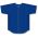 Athletic Knit BA5200-002 Full Button Baseball Jersey - Royal - Front