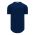 Athletic Knit BA5200-004 Full Button Baseball Jersey - Navy - Rear