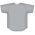 Athletic Knit BA5200-012 Full Button Baseball Jersey - Grey - Rear