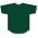 Athletic Knit BA5200-029 Full Button Baseball Jersey - Dark Green - Rear