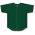 Athletic Knit BA5200-029 Full Button Baseball Jersey - Dark Green - Front