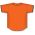 Athletic Knit BA5500-SF576 Full Button Baseball Jersey - Orange/Black - Rear