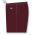 Athletic Knit BAS1700-009 Baseball Shorts - Maroon - Left