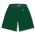 Athletic Knit BAS1700-029 Baseball Shorts - Dark Green - Front