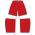Athletic Knit BS1300-005 Basketball Shorts - Red - Full