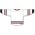 Athletic Knit H550B-CHI495B Pro Hockey Jersey - 2017 Chicago White - Rear