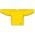 Athletic Knit H6000-055 Practice Hockey Jersey - Maize - Rear