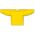 Athletic Knit H6000-055 Practice Hockey Jersey - Maize - Front
