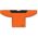Athletic Knit H6100-263 League Hockey Jersey - Orange/Black - Rear