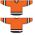 Athletic Knit H6500-330 League Hockey Jersey - Orange/Black/White - Full