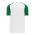 Athletic Knit S1375-211 Soccer Jersey - White/Kelly - Rear