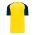 Athletic Knit S1375-253 Soccer Jersey - Maize/Navy - Rear