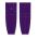Athletic Knit HS1100-010 Lightweight Pro Hockey Socks - Purple - Front