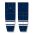 Athletic Knit HS2100-216 Lightweight Pro Hockey Socks - Navy/White - Front